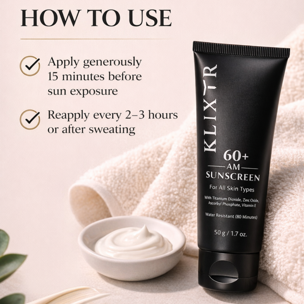Klixtr SPF 60 Ultra Protection Sunscreen Cream – 50 g