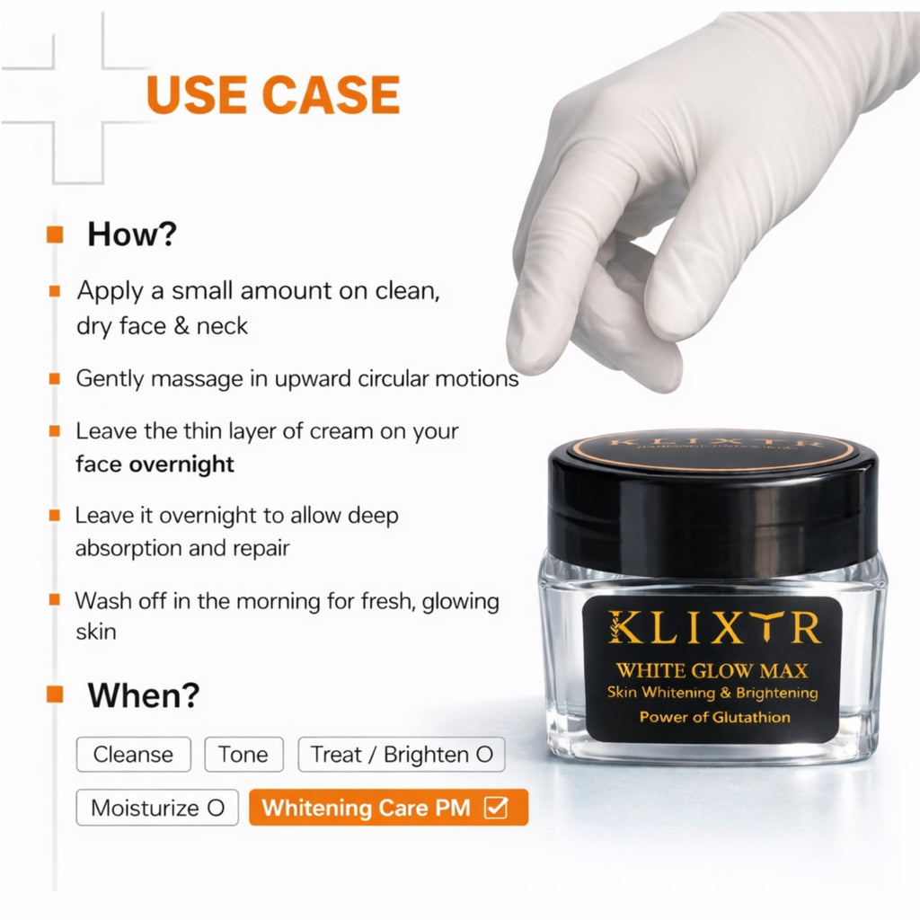 Klixtr White Glow Max Advanced Radiance Cream – 35 g